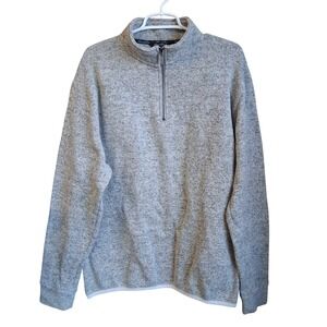 Second Skin 1/4 zip  Fleece Pullover XL LS GUC